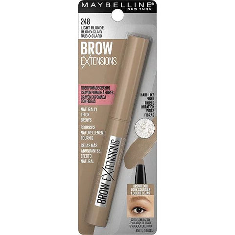 Maybelline Brow Extensions Fiber Pomade Crayon Eyebrow Makeup Assorted
