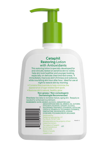 Cetaphil Restoring Lotion With Antioxidants