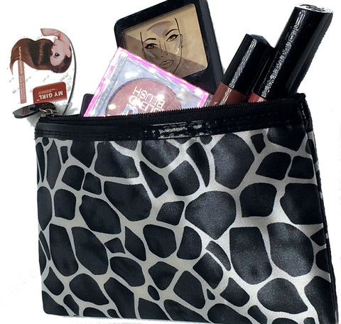 Giraffe-Print Cosmetic BAGS