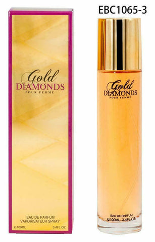 1065-3 "GOLD DIAMONDS WOMEN FRAGRANCES"