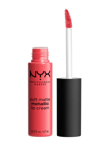 NYX PROFESSIONAL MAKEUP Soft Matte Metallic Lip Cream "Manila"