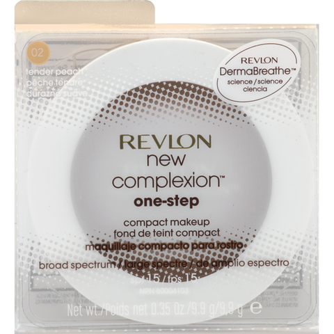 REVLON "NEW COMPLEXION ONE-STEP COMPACT MAKEUP"