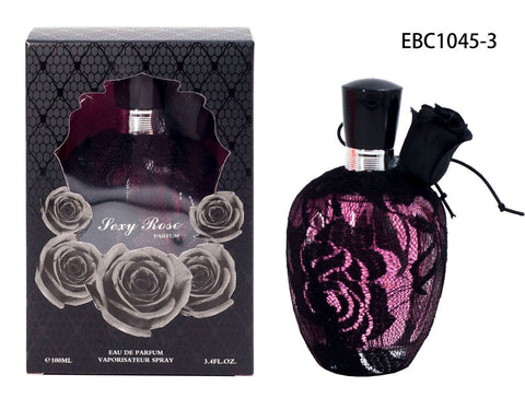 1045-3 "SEXY ROSE BLACK WOMEN FRAGRANCES"