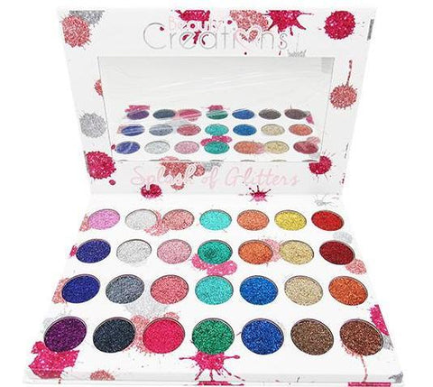 Beauty Creations 28 Color Splash of Glitters Eyeshadows #1